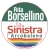 Logo LA SINISTRA L'ARCOBALENO - RITA BORSELLINO